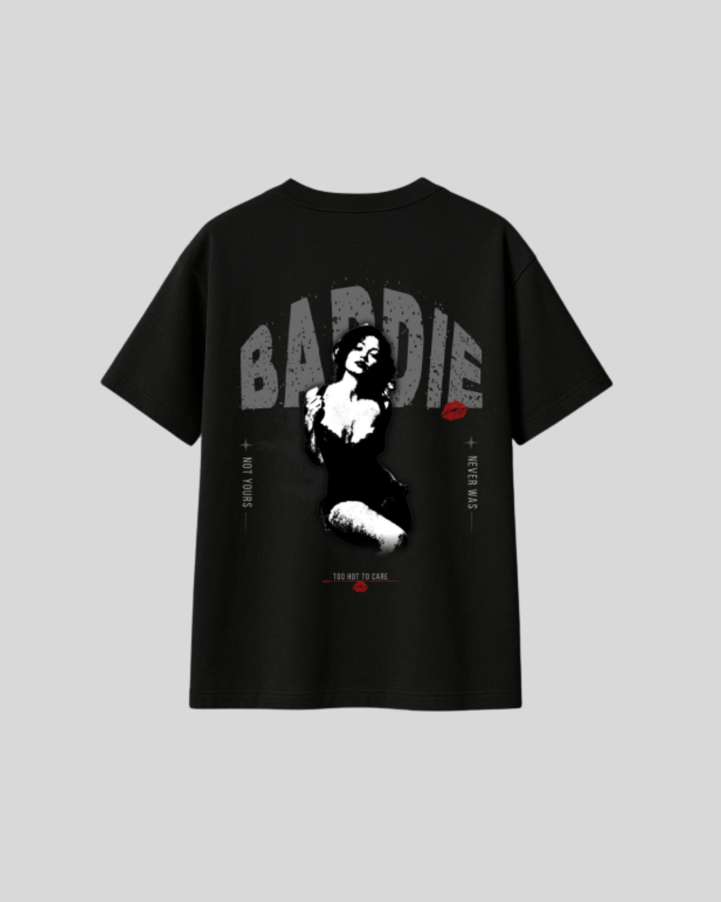 Baddie Graphic Oversized Tee