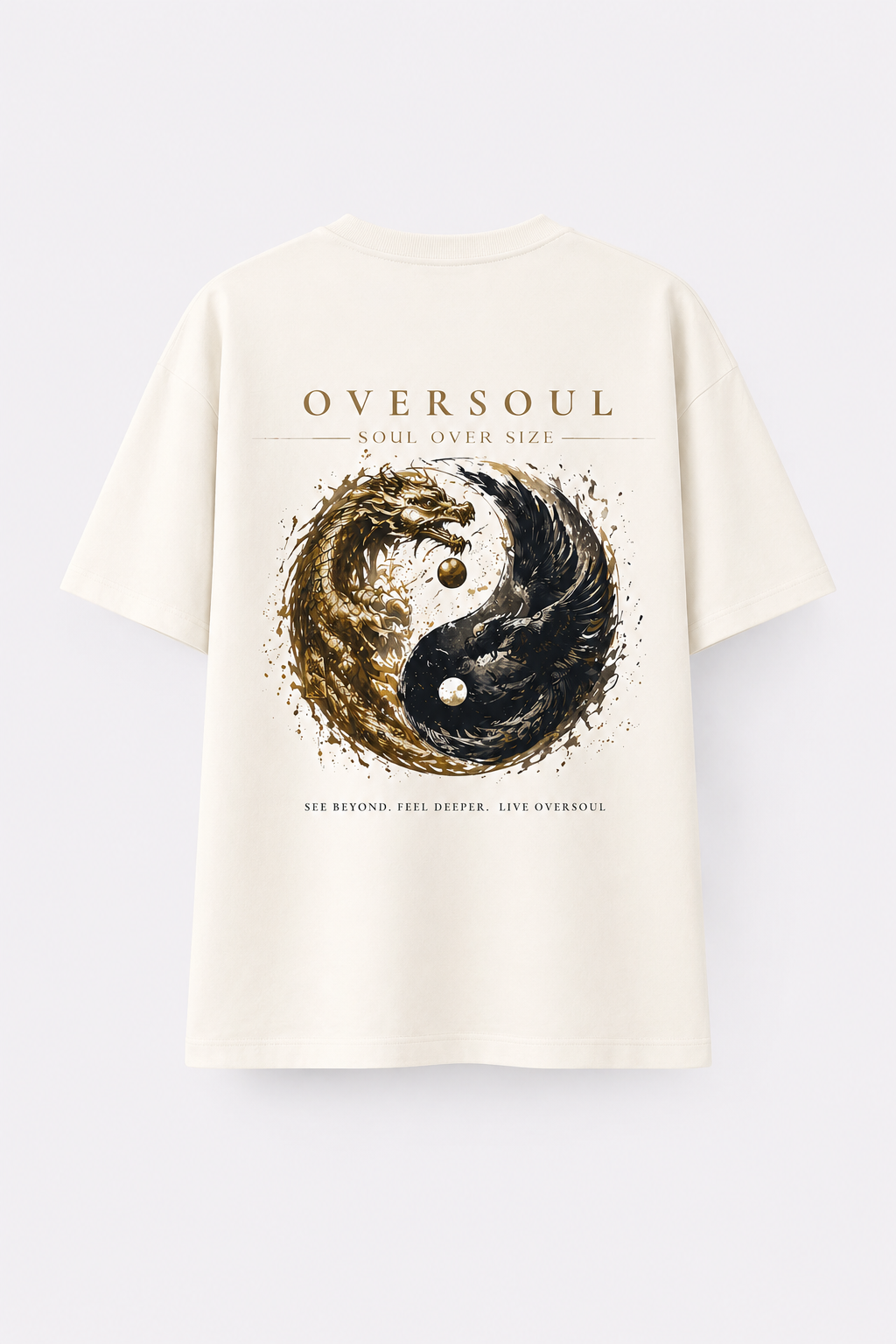 Oversoul Dragon Unisex Oversized Tee