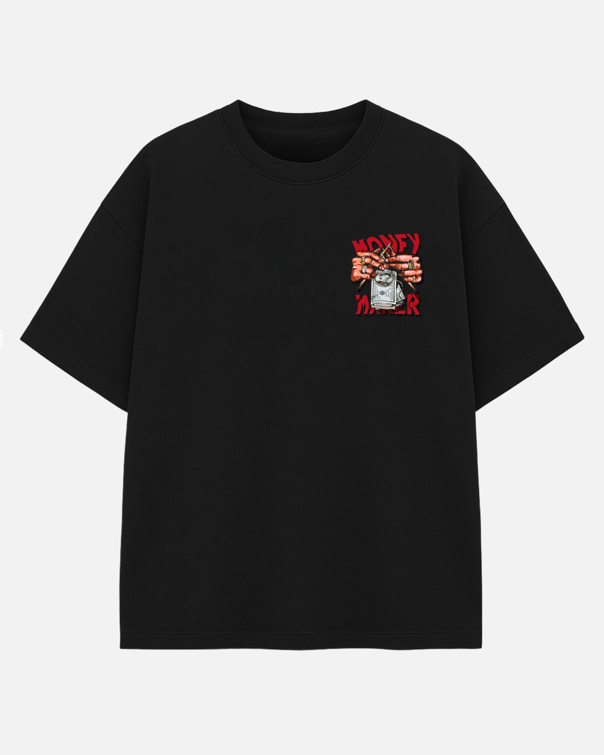 Money Maker Graphic Unisex Oversized Tee